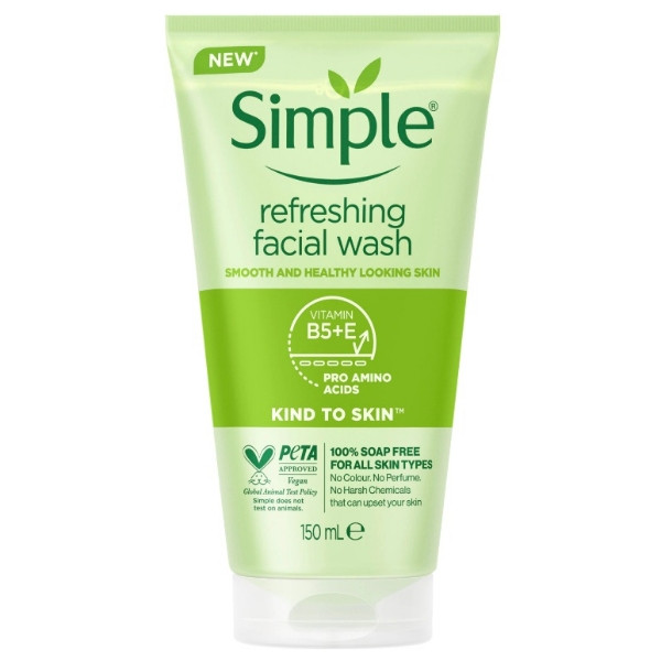 خرید ژل شستشو صورت سیمپل (refreshing)