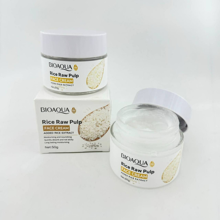 خرید کرم آبرسان صورت عصاره خام بیوآکوا