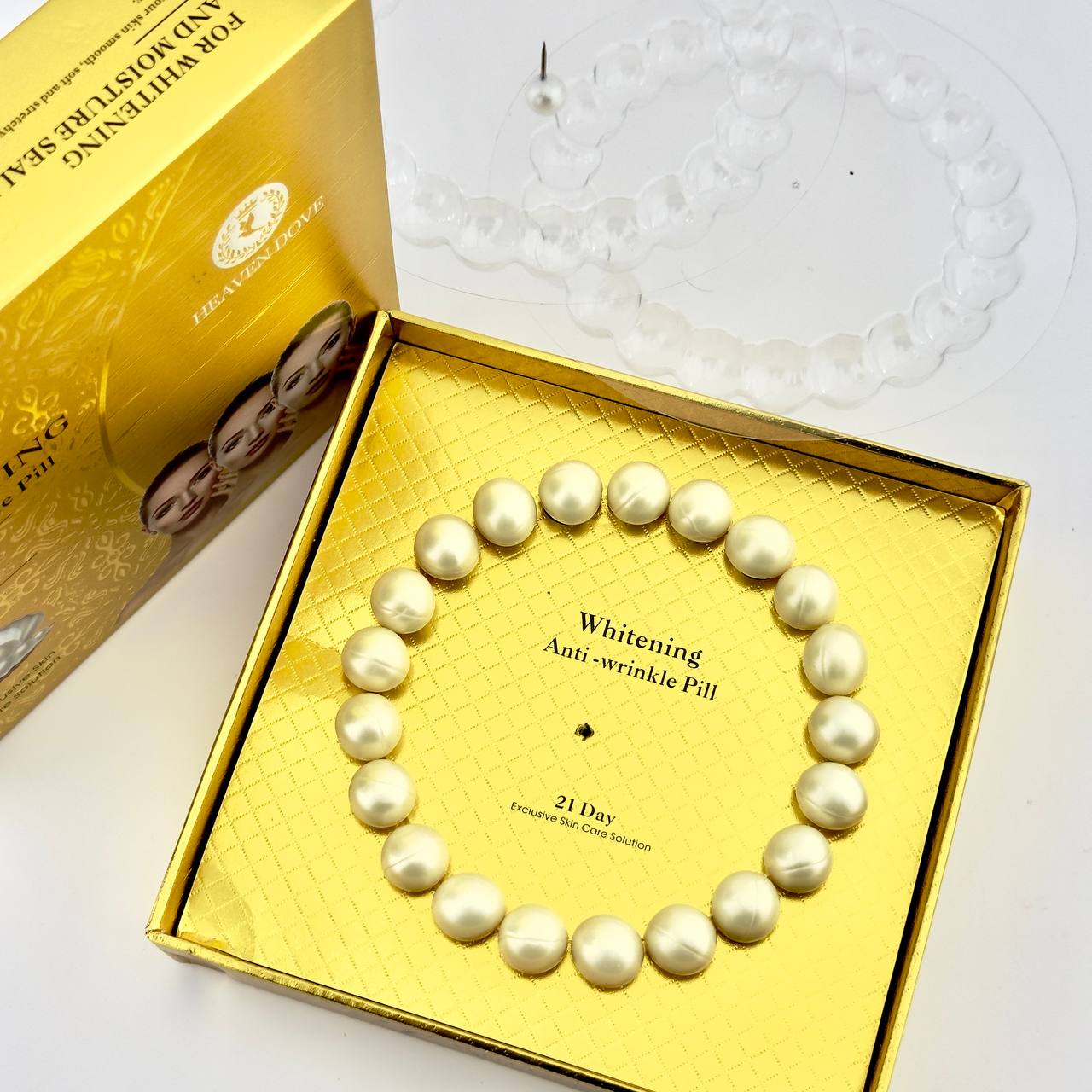 خرید کرم کپسولی صورت سفیدکننده هیون داو Heaven dove