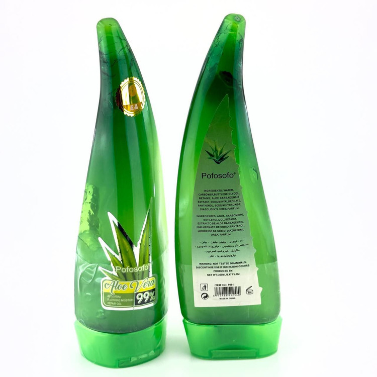 خرید ژل آبرسان شاخکی آلوئه ورا 99% پوفوسوفو