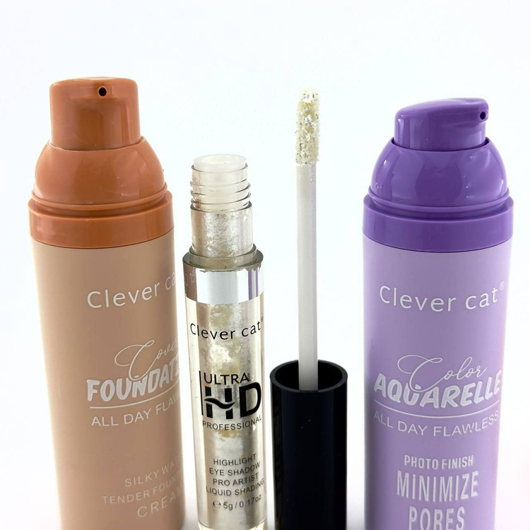 سفارش پک آرایشی کرم پودر چند کاره کلور کت چهار تیکه