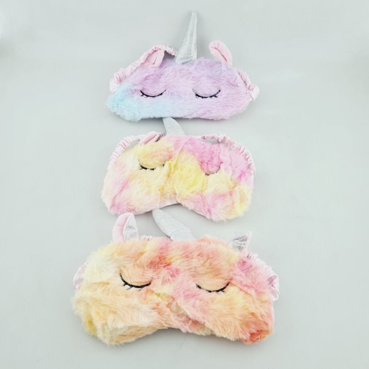 خرید چشم بند پشمالو فانتزی یونیکورن