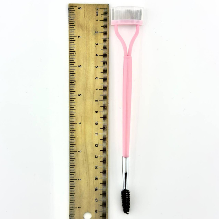 قیمت شانه ترند مژه فلزی و فرچه ابرو دو طرفه