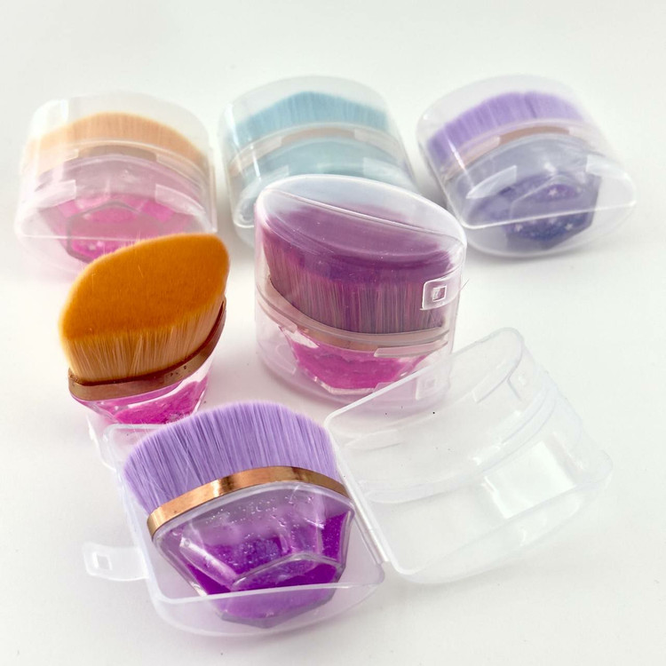 قیمت براش فانتزی کرم پودر جادویی چند ضلعی آکواریومی