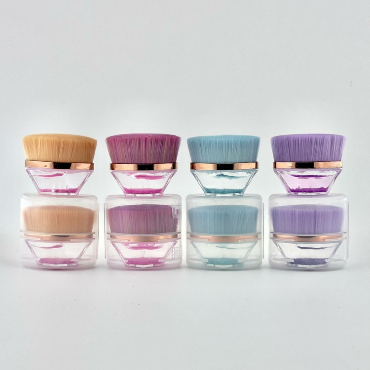 سفارش براش کرم پودر جادویی چند ضلعی آکواریومی