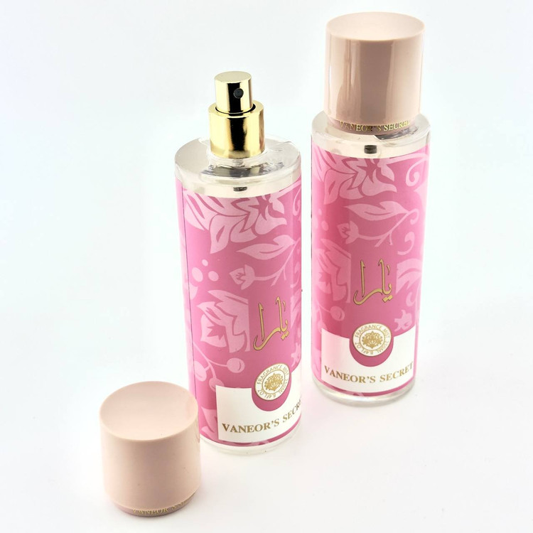 سفارش بادی اسپلش صورتی یارا 250 میل