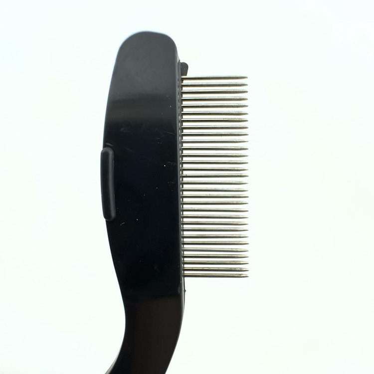 قیمت شانه چاقویی مژه و ابرو فلزی تاشو