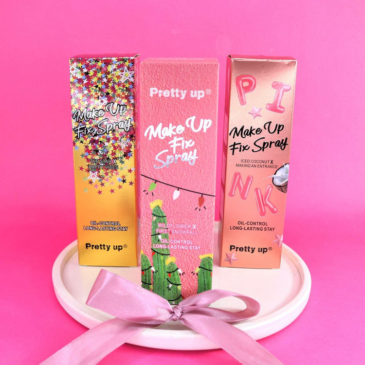 قیمت اسپری فیکساتور آرایش صورت پرتی آپ Pretty up