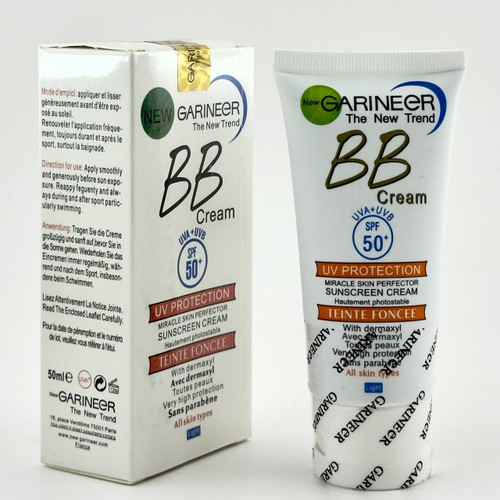 خرید بی بی کرم و ضدآفتاب گارنیر رنگ روشن SPF50