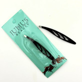 خرید آنلاین موچین باریک انبری ساده ژولیوس بیوتی ( مشکی ) طرح پر