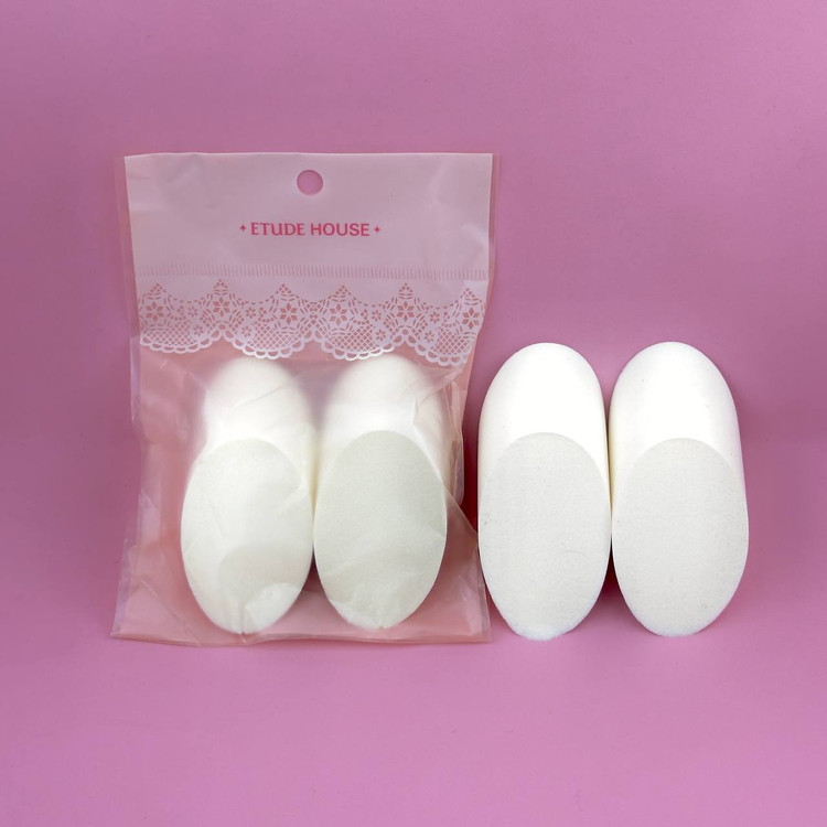 خرید پک پد آرایشی کالباسی بزرگ دو عددی