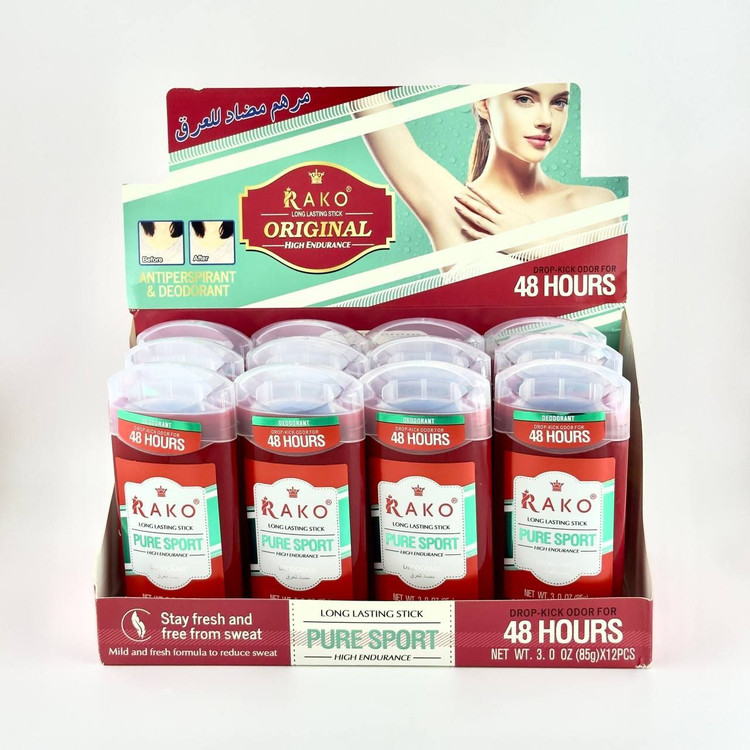 خرید اینترنتی دئودورانت ضد عرق قوی و استیکی مردانه راکو 85 گرمی