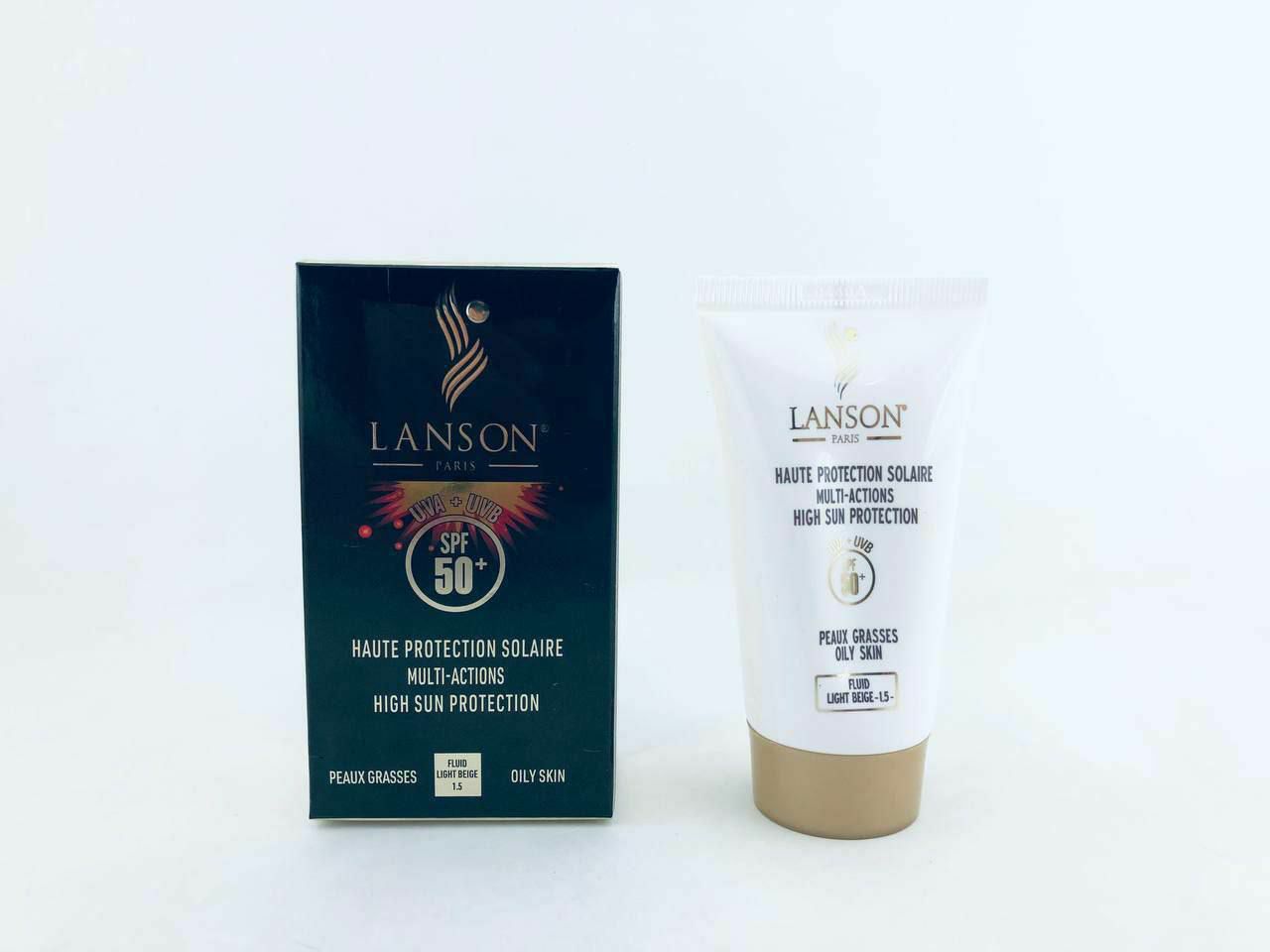 خرید کرم ضد آفتاب لانسون شماره spf50 مدل مولتی اکشن شماره ۱.۵