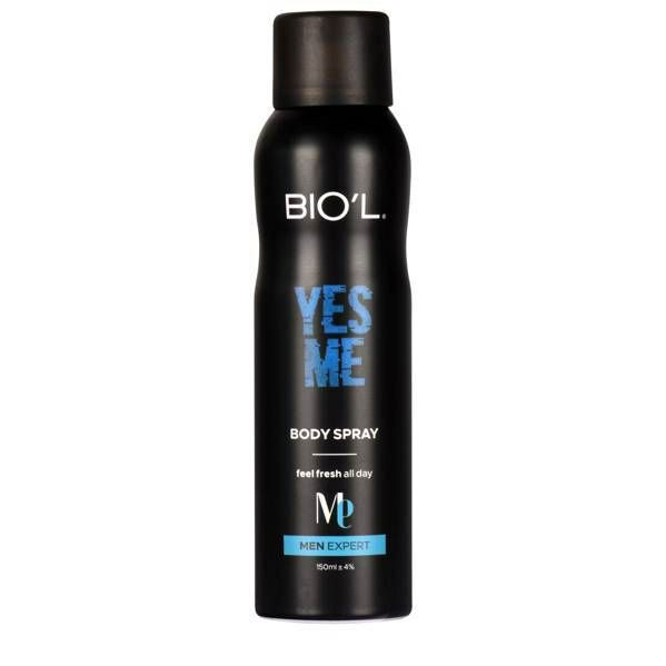 خرید اینترنتی اسپری خوشبو کننده بدن مردانه بیول yes me