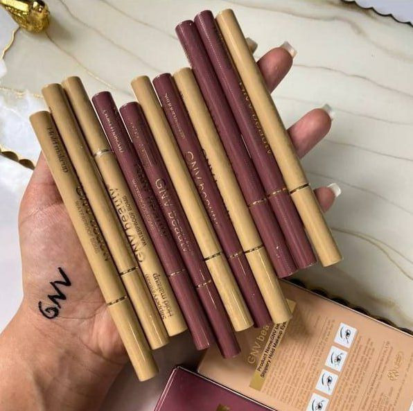 سفارش خط چشم ماژیکی قلمی جی ان وی بیوتی ( پوکه براق ) بدون ریزش