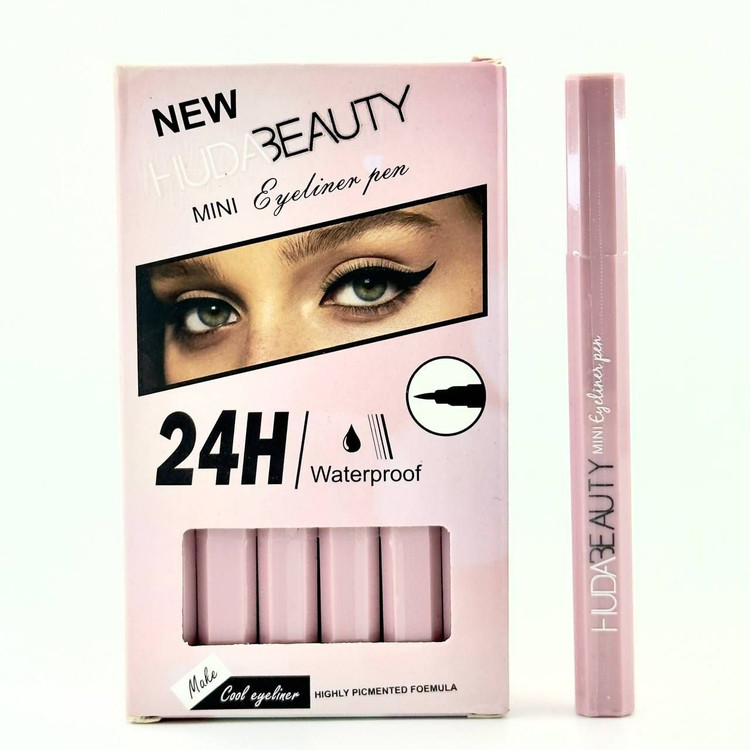 قیمت خط چشم ماژیکی قلمی پوکه صورتی هدی بیوتی پوکه صورتی