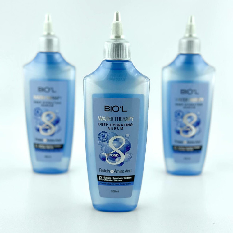 خرید سرم مو فاقد سولفات واتر تراپی بیول در ۸ ثانیه