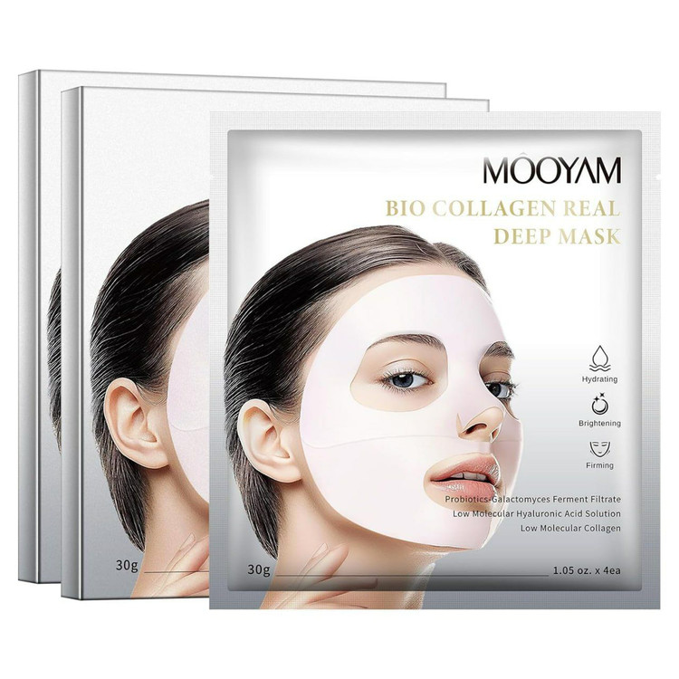 خرید ماسک صورت ورقه ای بایو کلاژن مویام