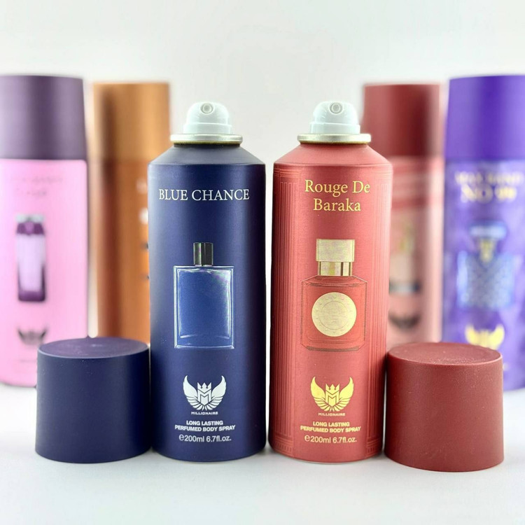 سفارش اسپری بدن مردانه و زنانه میلیونر 200 میل در مدل های ۲۱۲ و ...