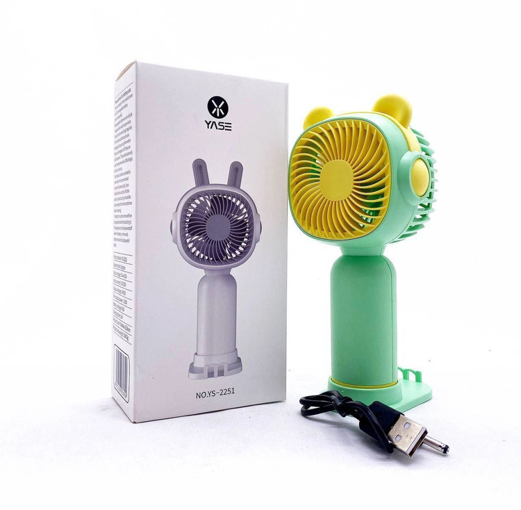 سفارش مینی فن قابل حمل گوش دار شارژی مستطیلی یس