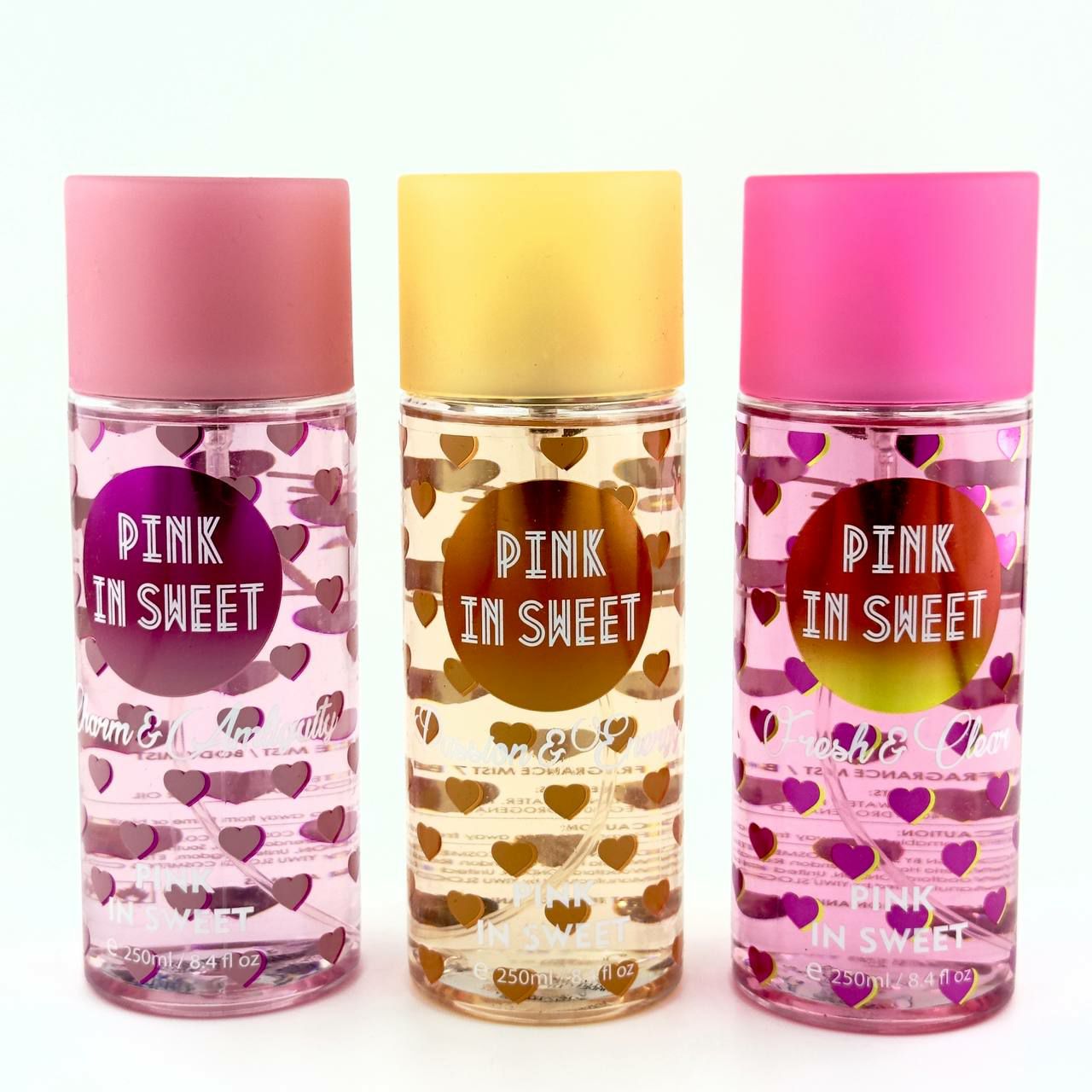 قیمت بادی اسپلش های قلبی برند پینک این سوییت 250 میل