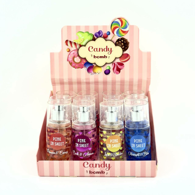 سفارش بادی اسپلش های قلبی پینک این سوییت 88 میل pink in sweet