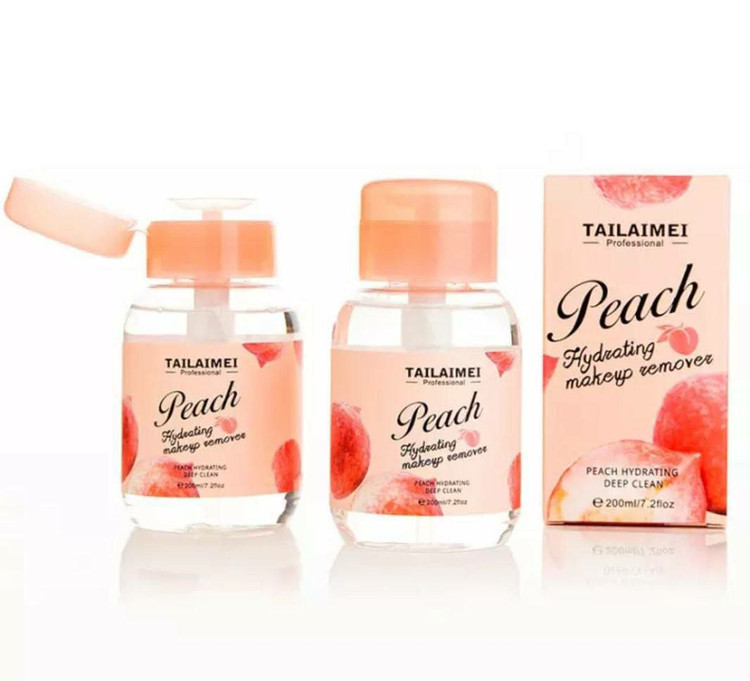 سفارش محلول پمپی آرایش پاک کن هلو تایلامی tailaimei