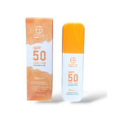 خرید لوسیون ضد آفتاب پمپی بی رنگ استلین spf50 وزن 75 گرم