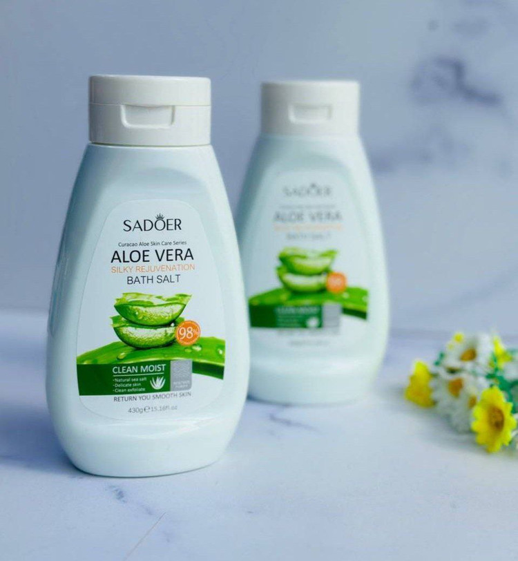 خرید نمک بدن آلوئه ورا سادور 430 گرم