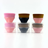 خرید براش کرم پودر جادویی چند ضلعی رنگی