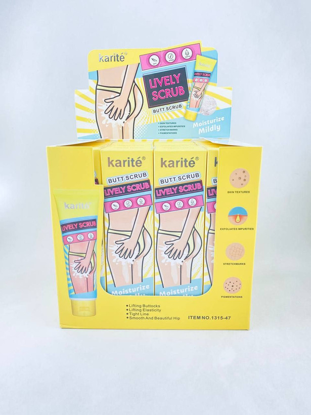 قیمت اسکراب تیوپی ضدجوش باسن کاریته karite