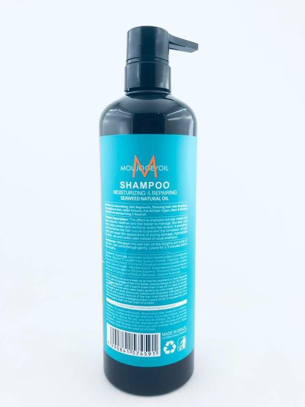 سفارش شامپو کراتینه مو فاقد سولفات مولوجی اویل اصل 900 میل