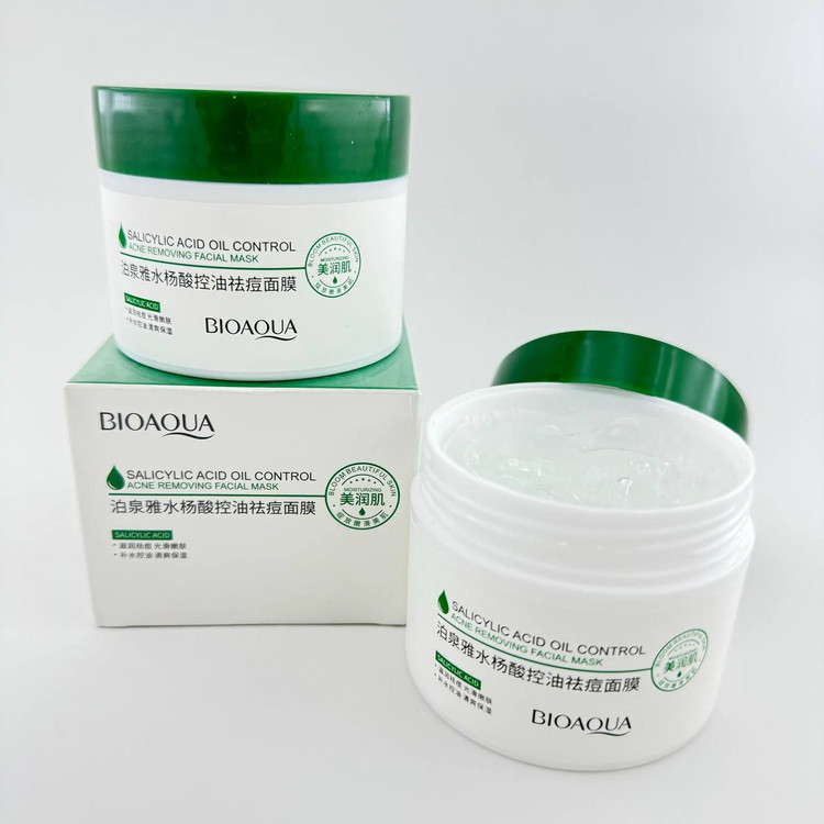 قیمت ماسک صورت کاسه ای ضدجوش و آنتی آکنه سالیسیلیک اسید بیوآکوا