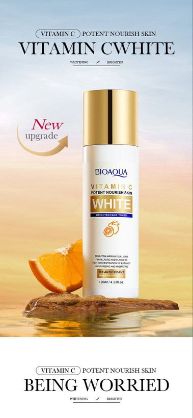 قیمت تونر روشن کننده صورت ویتامین سی بیوآکوا