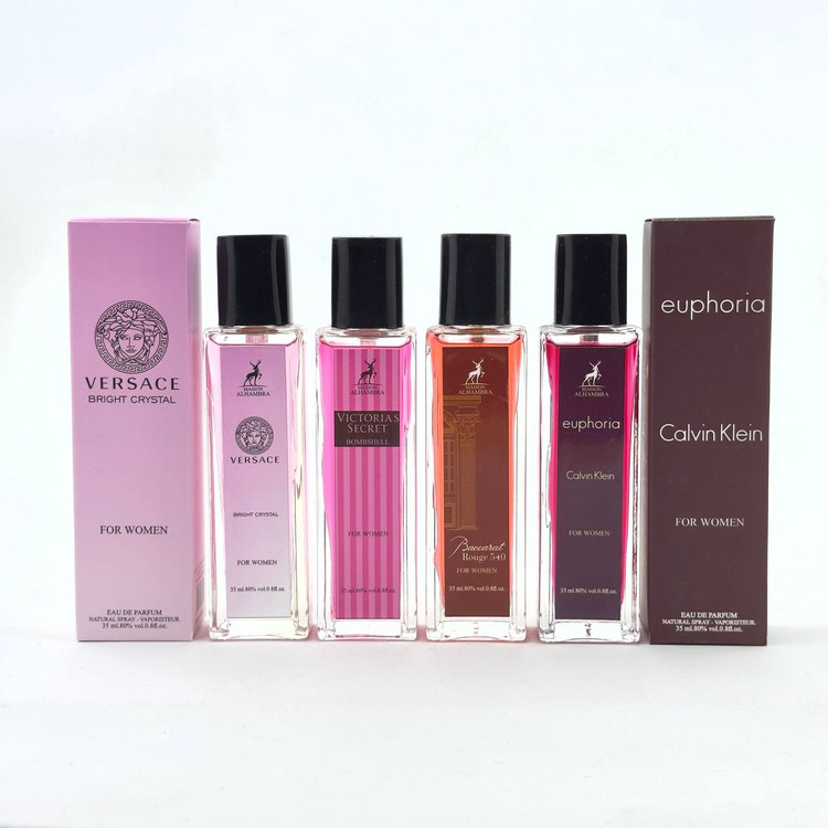 قیمت ادکلن زنانه و مردانه الحمبرا 35 میل با رایحه های معروف