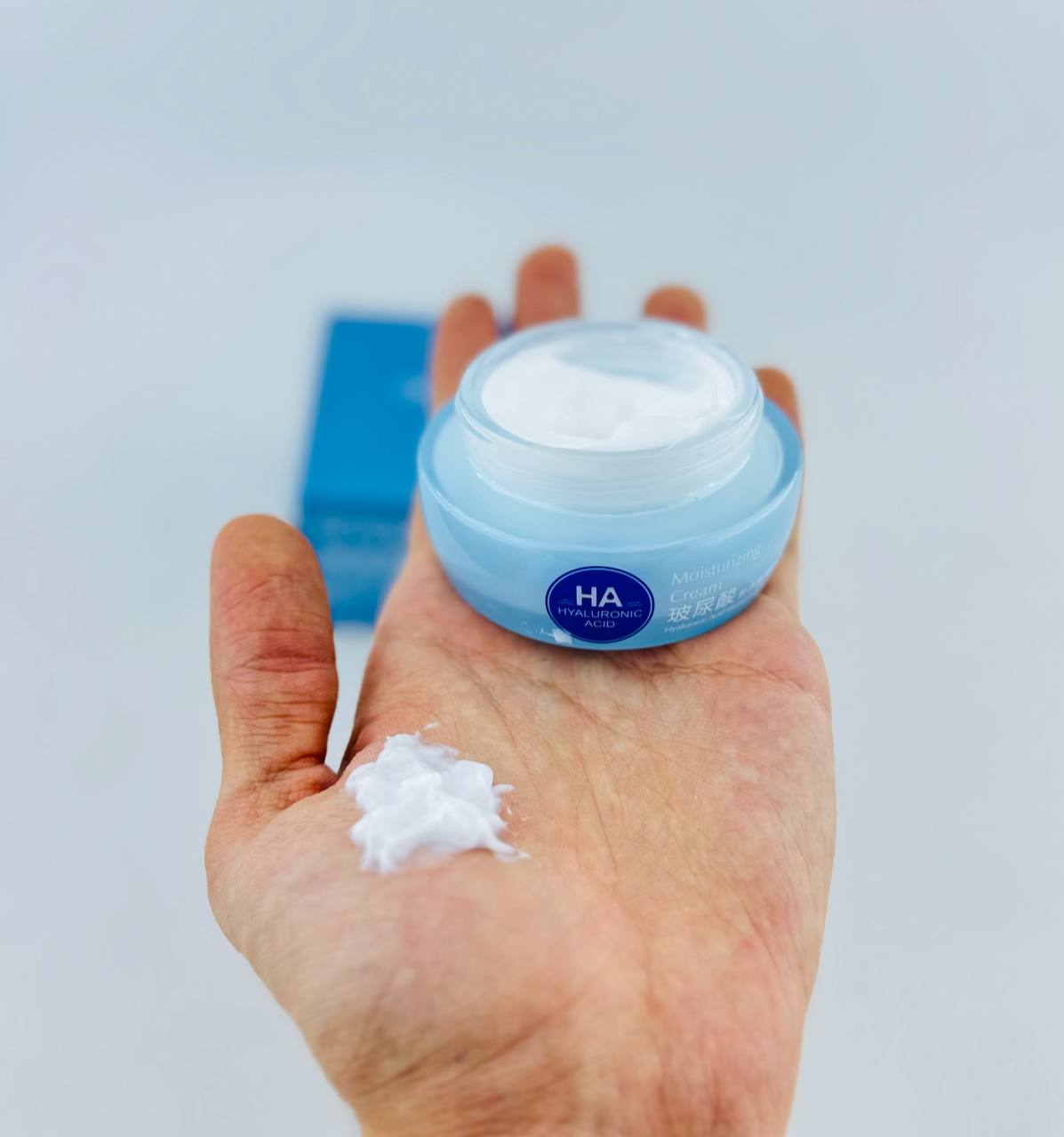 سفارش کرم کاسه ای صورت ha مرطوب کننده هیالورونیک اسید بیوآکوا