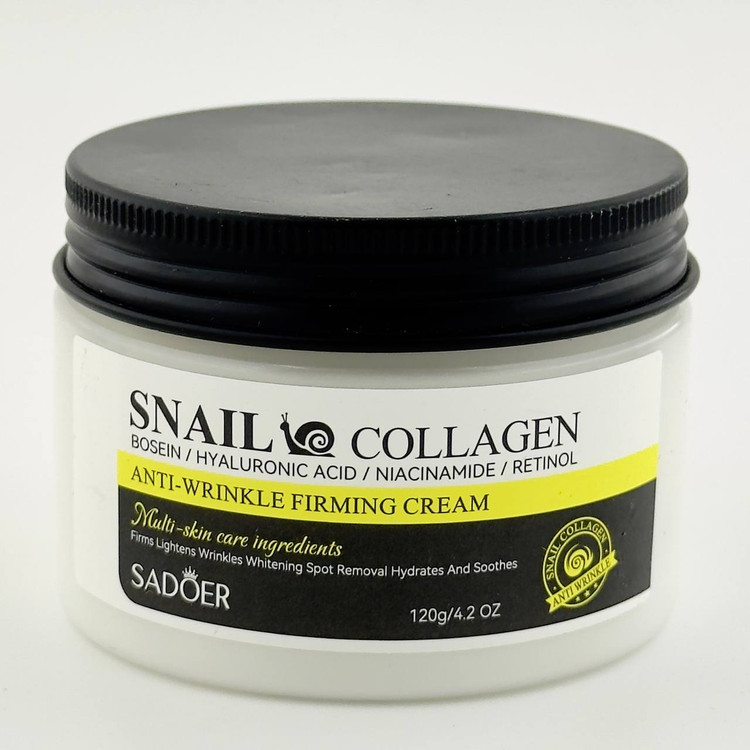 خرید کرم کاسه ای چند منظوره حلزون و کلاژن سادور 120 گرم
