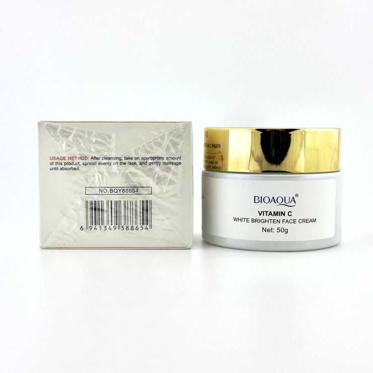 سفارش کرم کاسه ای صورت روشن کننده ویتامین سی بیوآکوا bioaqua