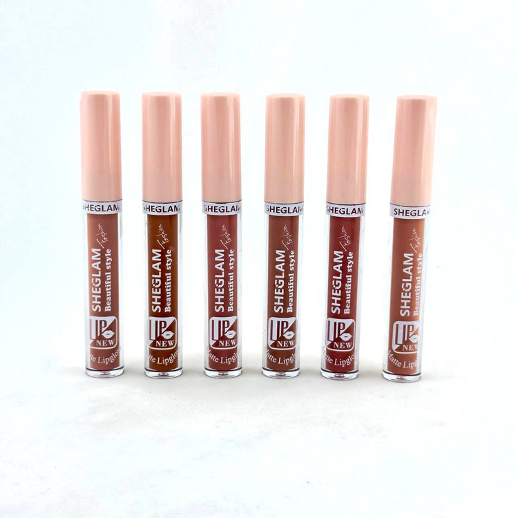 قیمت پک رژ لب مایع نود شیگلم شش عددی sheglam