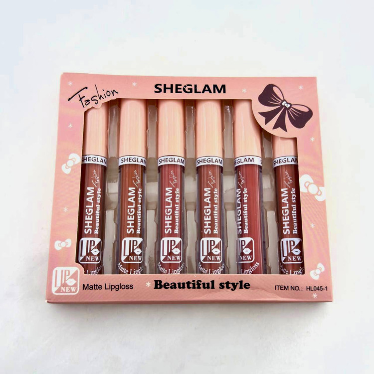 خرید پک رژ لب مایع نود شیگلم شش عددی