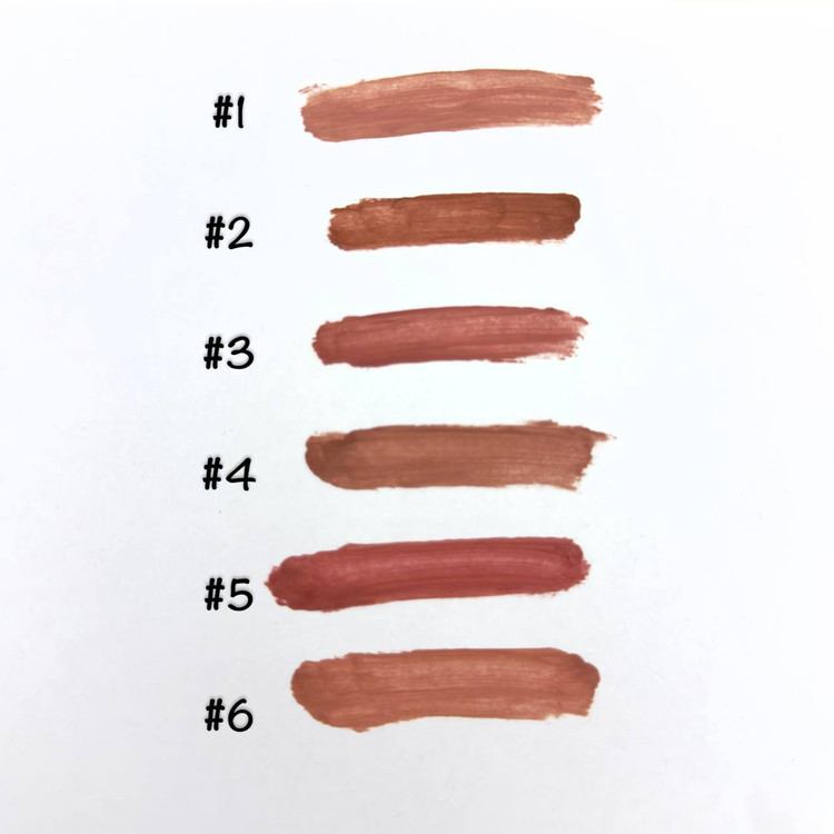 خرید آنلاین پک رژ لب مایع نود شیگلم شش عددی مات و مخملی