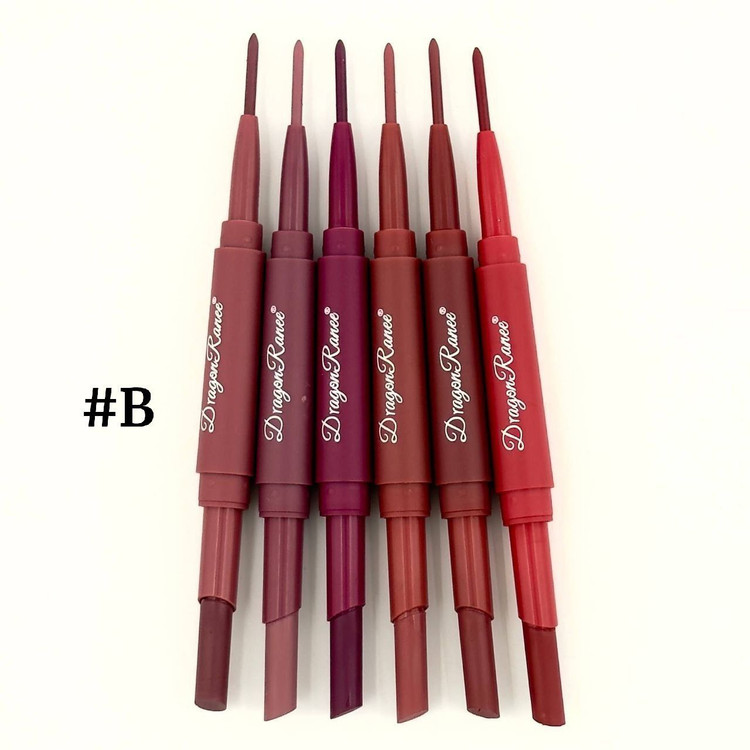 قیمت پک خط لب و رژ جامد دوطرفه دراگون رانی شش عددی dragon ranee