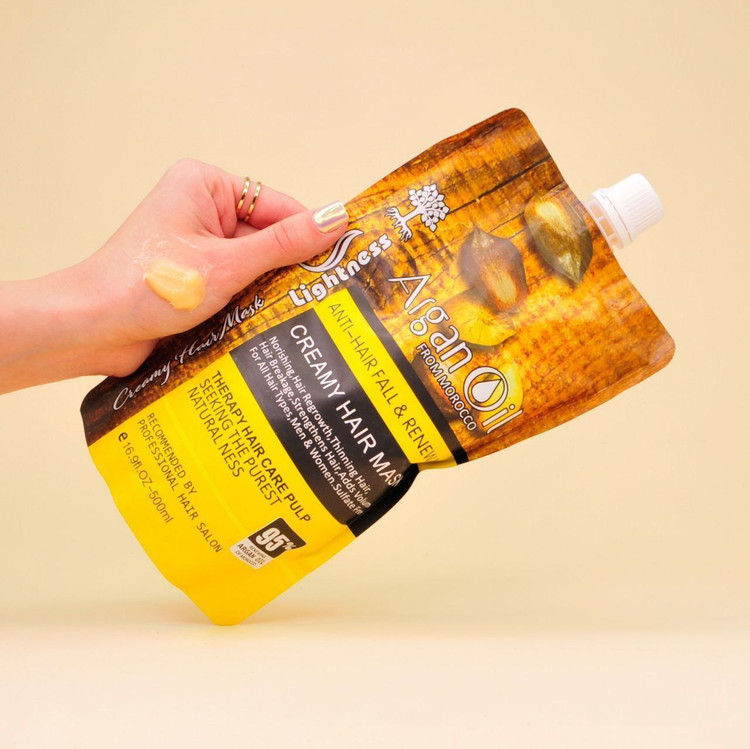 قیمت ماسک مو ساندیسی بدون سولفات آرگان مراکشی لایتنس 500 میل اصل