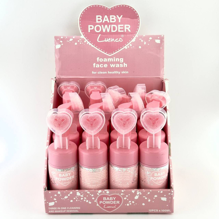 سفارش فوم شستشو صورت براش دار قلبی لنکو luenco