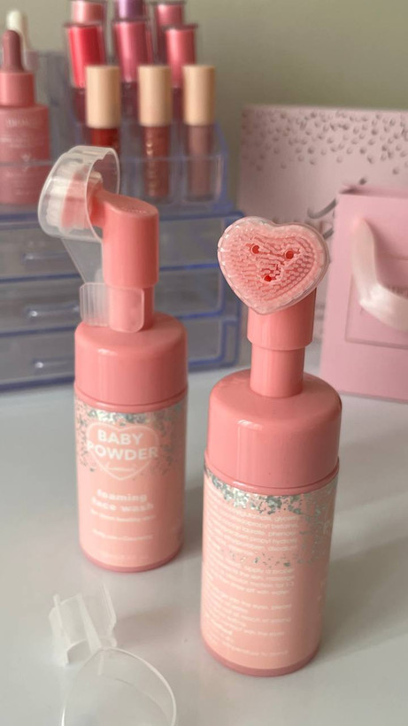 قیمت فوم شستشو صورت براش دار قلبی لنکو اصل