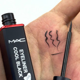 خرید اینترنتی خط چشم مویی پوکه فلزی مک کاملا مشکی