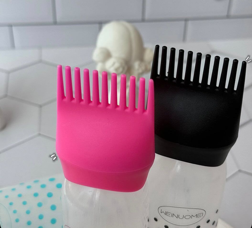 سفارش اپلیکاتور روغن تراپی شانه دار سیلیکونی