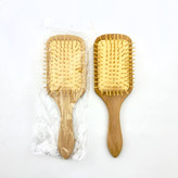 خرید برس مو چوبی مستطیلی کف کرمی سایز بزرگ