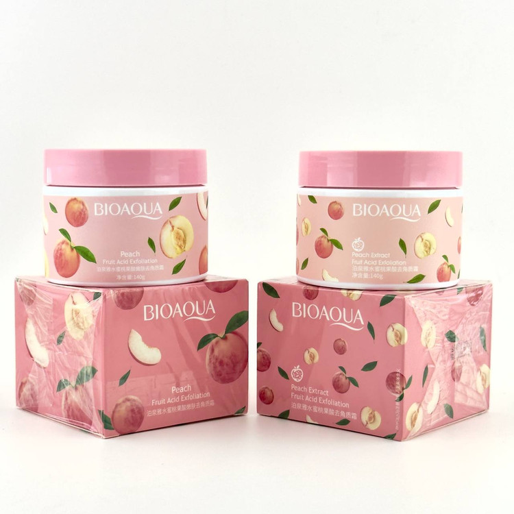 خرید اسکراب کاسه ای هلو بیوآکوا