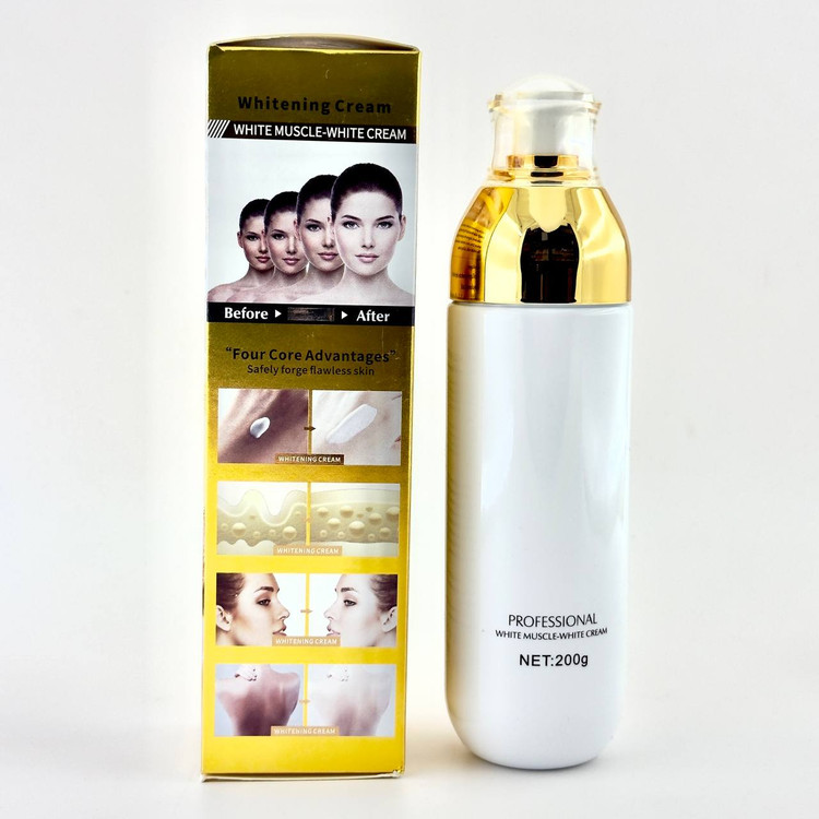 سفارش کرم پمپی صورت و بدن سفید کننده برند هیون داو 200 گرم